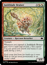 Espancadora da Lâmina de Sucata / Junkblade Bruiser - Magic: The Gathering - MoxLand